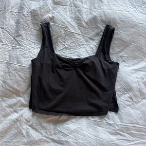 Black Sleeveless Women's Top